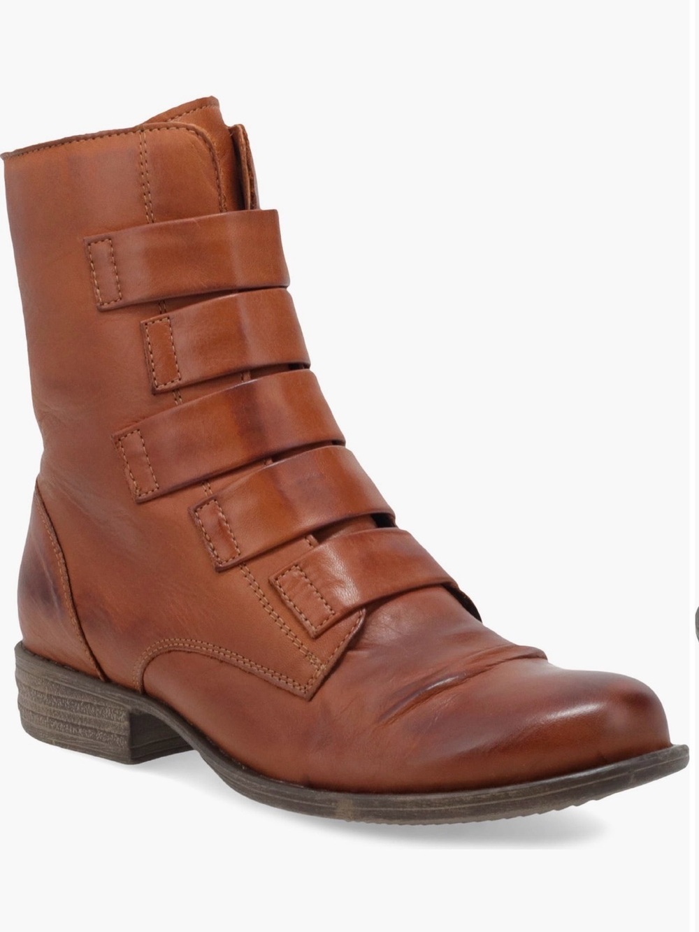 New Miz Mooz Leighton. Brandy. EU 42/ US 10.5-11.